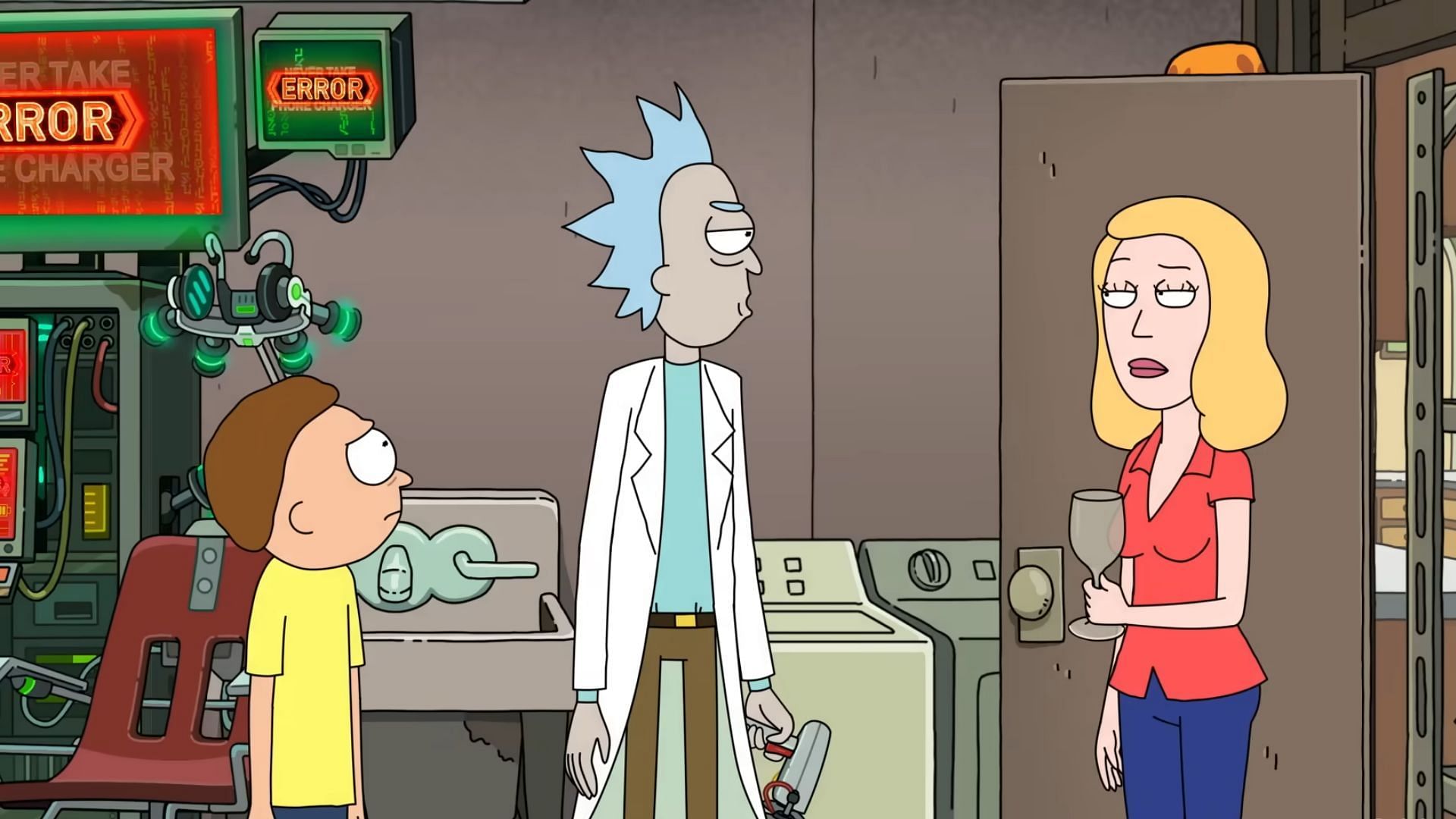 A still from Rick and Morty season 8 (Image via YouTube/@adultswim)